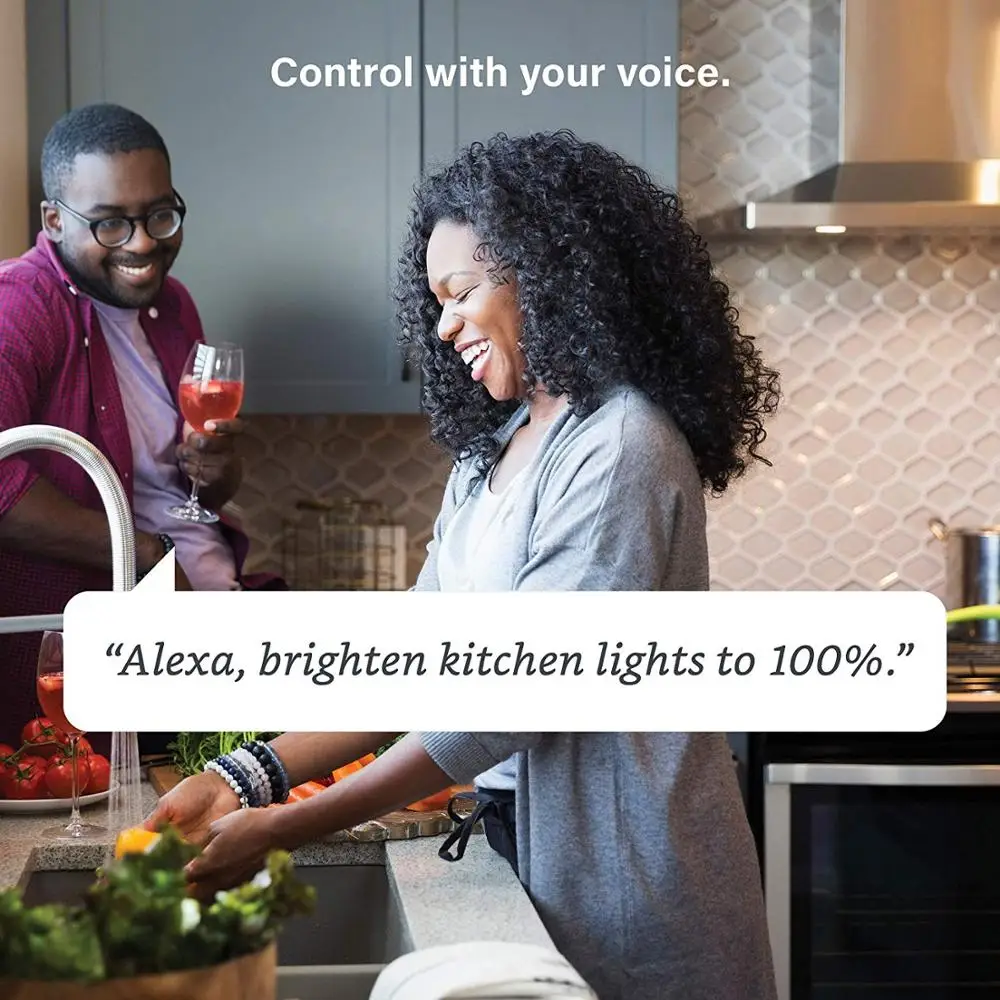 smart wifi dimmer control switch, voice control compatible with LED Lights, Works with Alexa and Google Home
