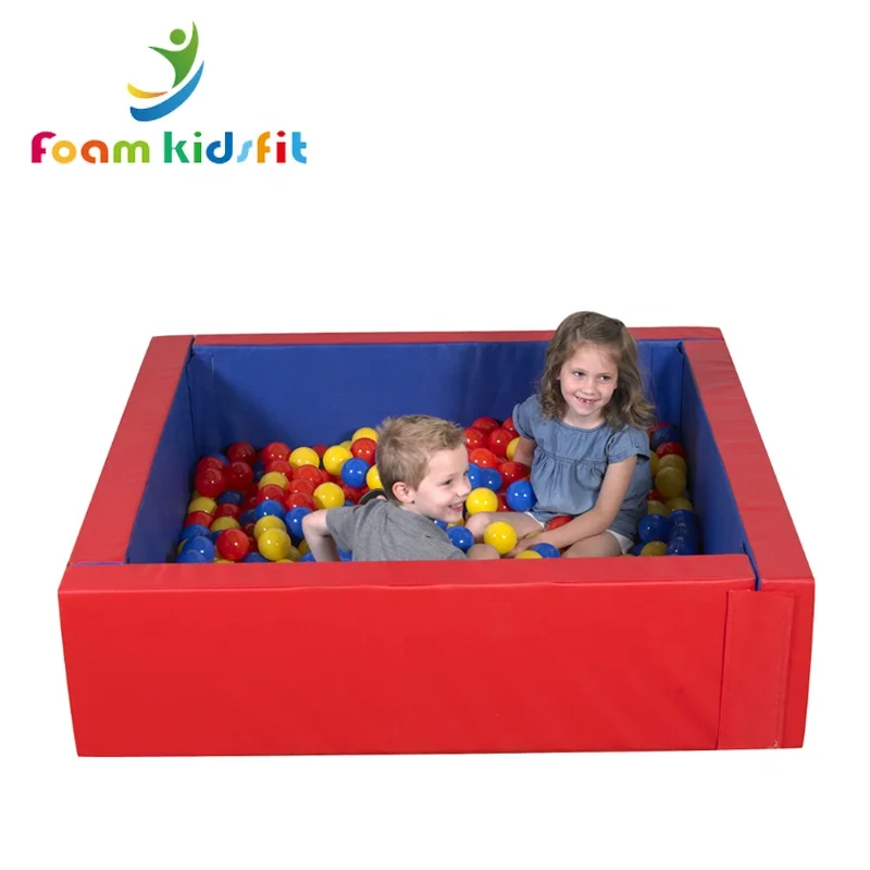ZONWINXIN High Quality Sensory training equipment Eco-Friendly  square soft play ball pit