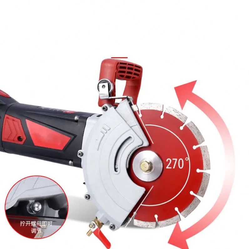 Hand-Held Portable Concrete Singular Blade Cutting Machine