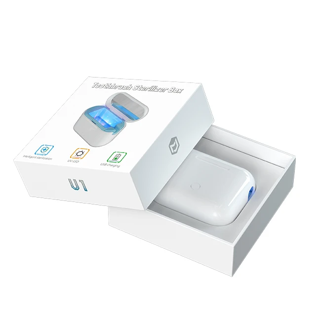 toothbrush sterilizer used for disinfection of electric rechargeable Toothbrush Uv