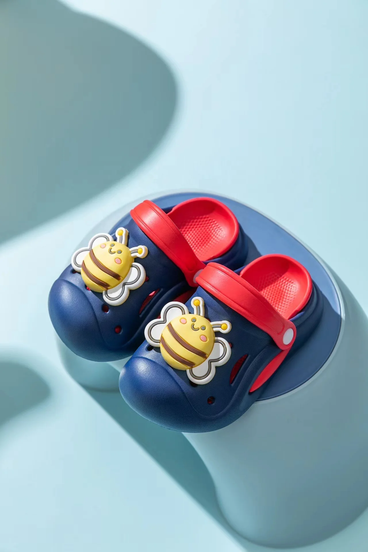 SATU Wholesale Baby Slides Sapceman Fresh EVA Clogs Sandals Soft Sole Summer Toddler Slides Slippers For Kid