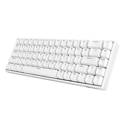 Reliable factory direct RGB Backlit 68 keys USB type-c computer PC gaming mechanical keyboard
