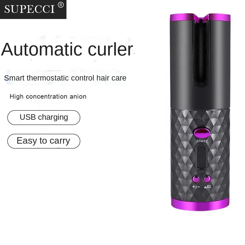 Customized wholesale ladies home styling anti-scalding curling iron