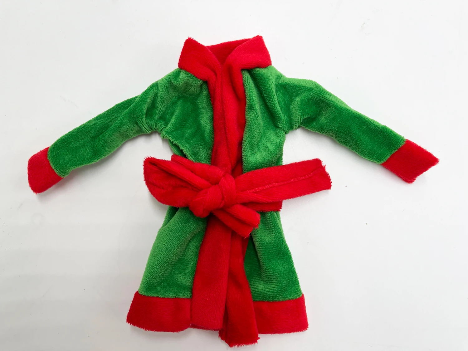 Wholesale christmas elf Bathrobe Nightgown Santa Clothing Accessories For Elf Doll