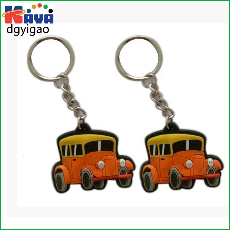 Plastic penguin keychain/rubber penguin key ring/3d cartoon penguin toys