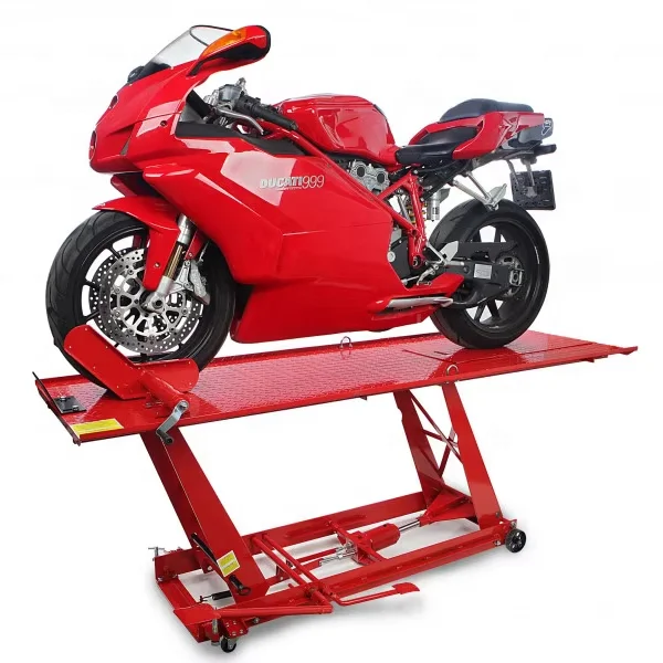 New Design OEM 450KG CE Motorcycle Lift Hydraulic Paralleled Frame Motorcycle Lifter Motorbike Repair Lifting Table