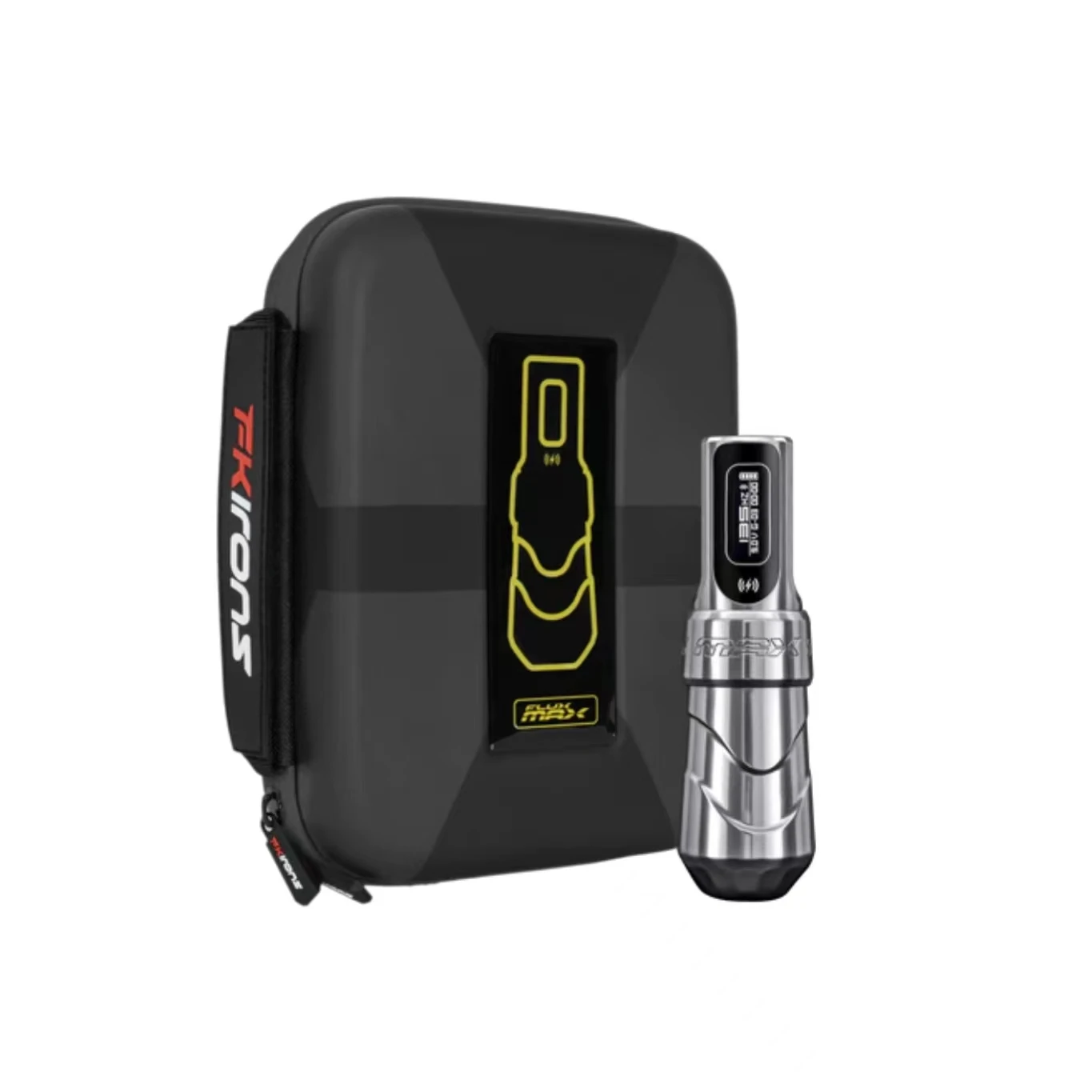 Original Fk irons Flux Max Wireless Tattoo Machine tattoo pen with battery adjustable stoke PMU tattoo pen