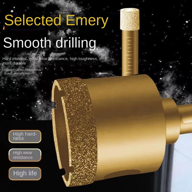 Dry drilling hole opener Ceramics granite vitrified tiles Marble tile drilling special hole opener