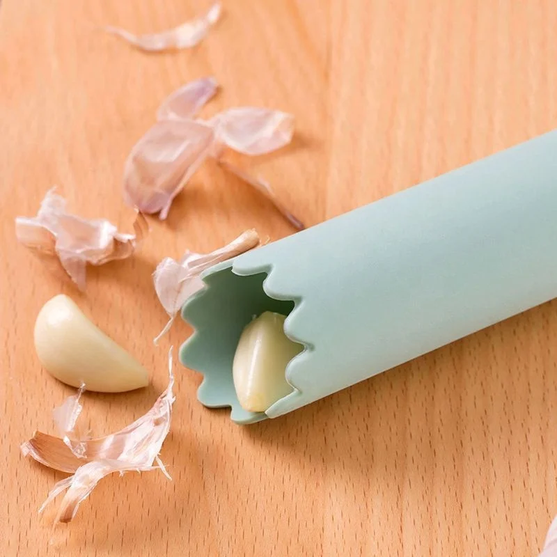 Wholesale Skin Remover Roller Keeper Easy Quick to Peeled Garlic Cloves with Best Silicone Tube Roller Garlic Peeler