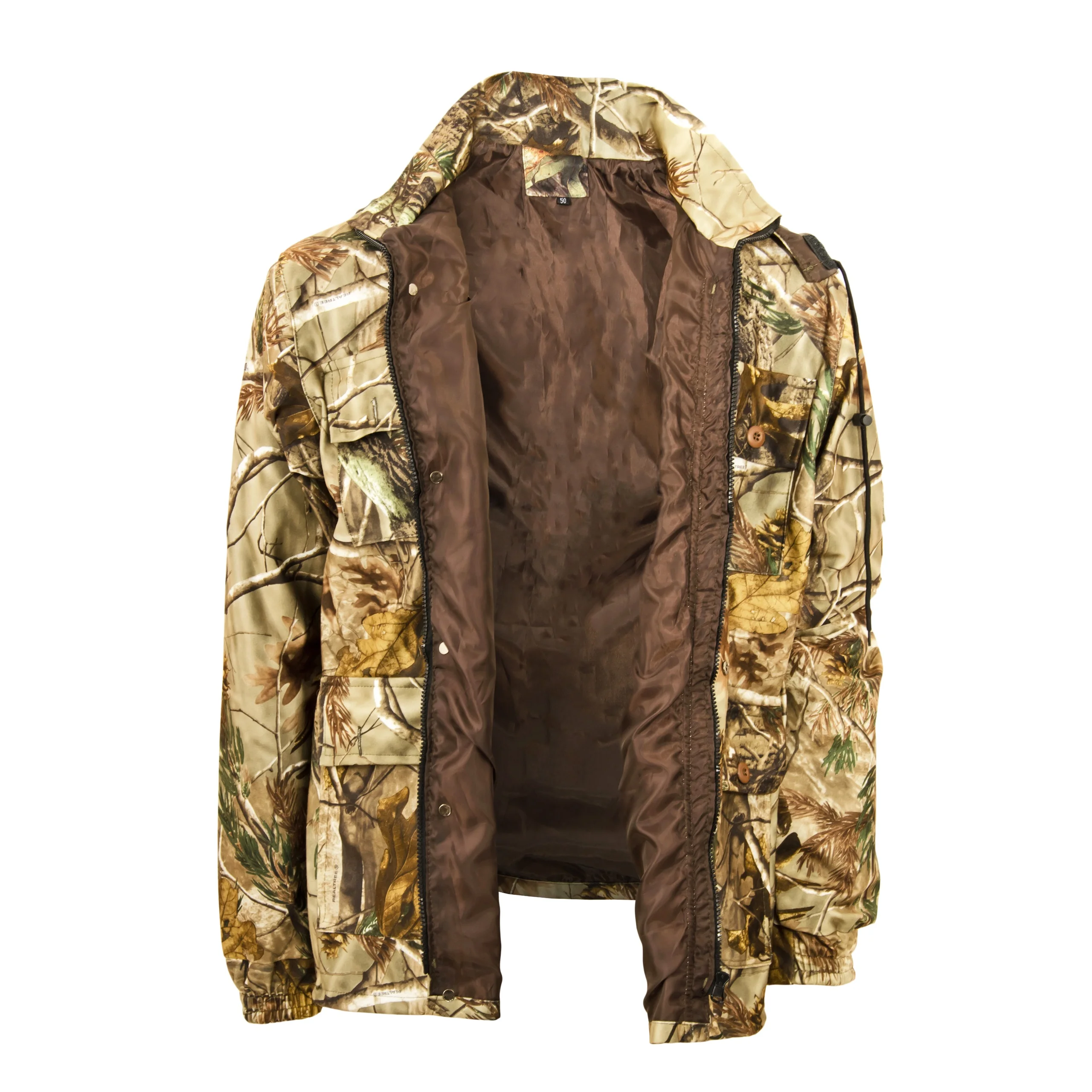 Professional waterproof hunter camo jacket for deer hunting from BJ Outdoor