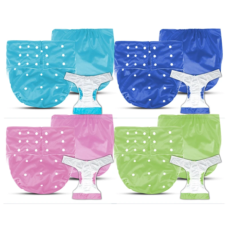 Babyshow Plus size  Breathable Leak-proof Adult Diaper For Disable Old People Incontinence Women  Adult Cloth Diapers in bulk