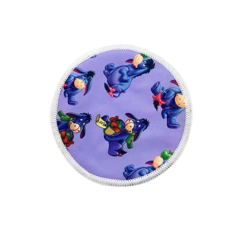 Fuan Baby Washable Breast Pads Contoured Reusable Nursing Pads Super Absorbent Breastfeeding Pads Leak Proof Organic Bamboo