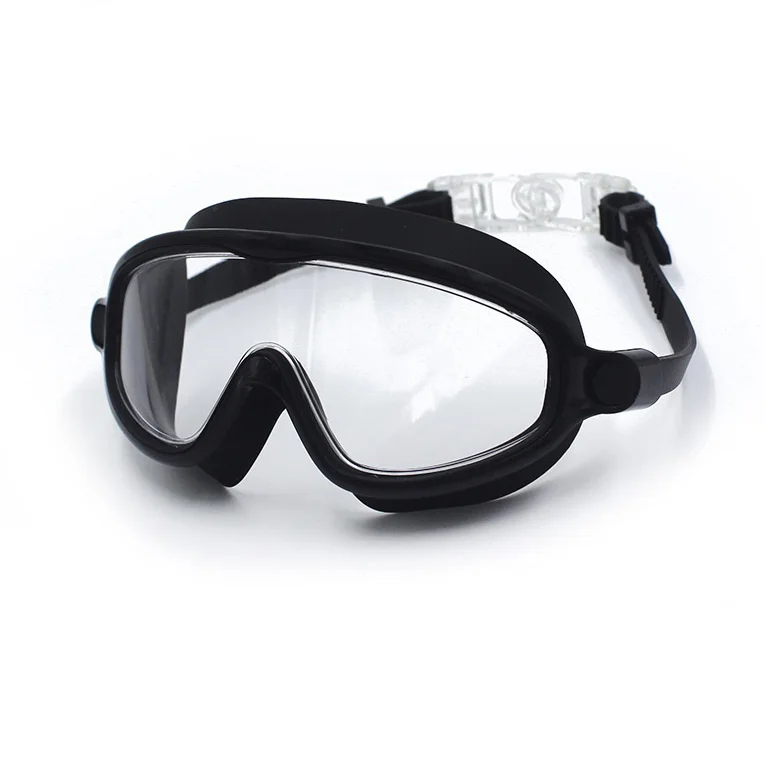 Quality assured near sighted degree Swim eyewear Adults big frame Wide View Swimming goggles