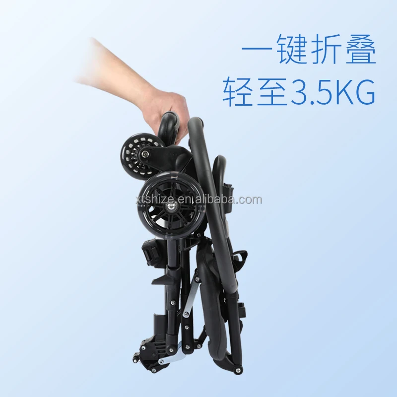 Top sponsor listing Baby Stroller 1 Hand Folding Baby Stroller Lightweight Travel System Pram Stroller