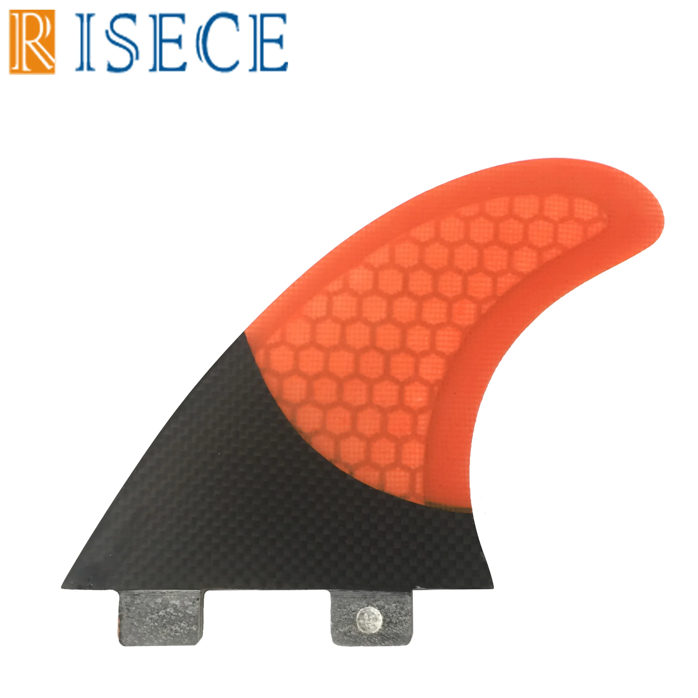 Top Quality Surfboard Fins Twin Tab Base Half Carbon Fiber Surf Fin Fiberglass