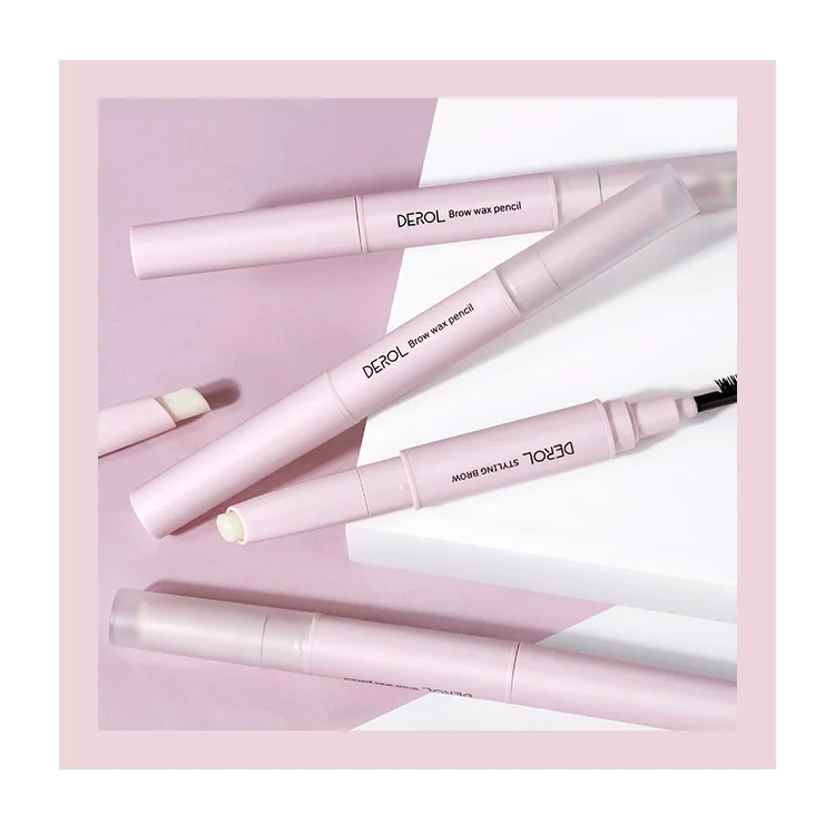 Косметическое Мыло для бровей, белый гель для бровей, Oem, индивидуальная этикетка, двухсторонний гель для бровей, долговечный водонепроницаемый