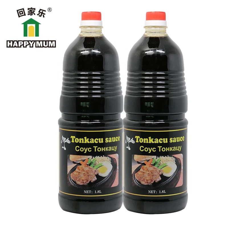 JOLION Japanese Cooking Cuisine Food Seasoning OEM Brand  1.8L PET Bottle Japan Tonkatsu Sauce