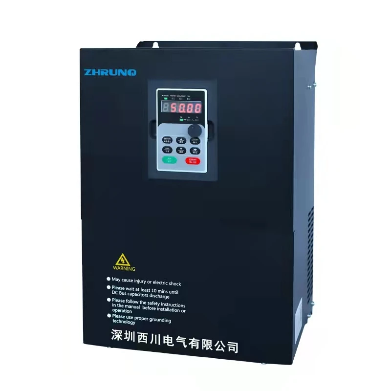 Multifunction 220v Single Phase To 380v 3 Phase Converter 37kw  Variable Frequency Drive 50hz 60hz Vfd