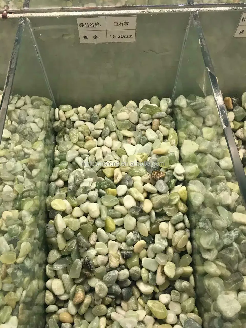 Cheap Driveway Paving Stone Natural  Turquoise Tumbled Gravel Pebble Stone