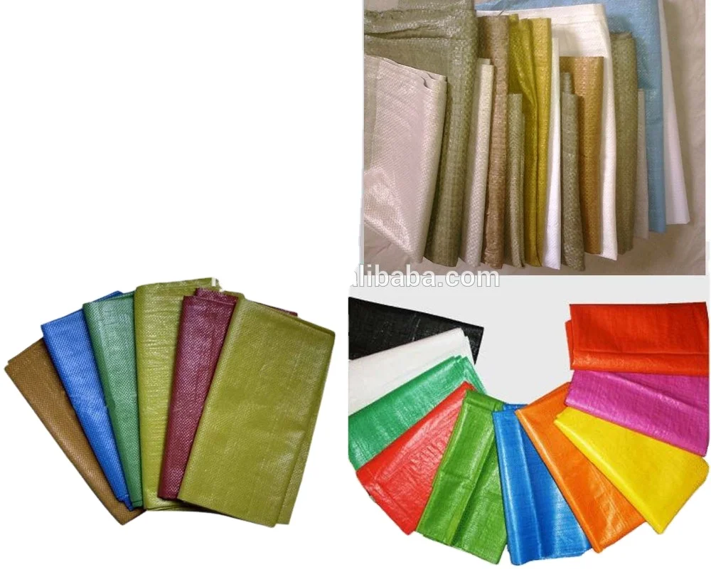 Rice Plastic Bags Agricultural Polypropylene Tubular Cheap  Fabric Sack Pp Woven Bag Roll