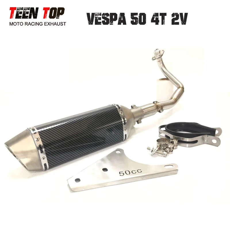 TeenTop Vespa Lx 50 / Primavera Sprin Piaggio Zip 2000 4t 2 клапаны выхлопной системы двигателя