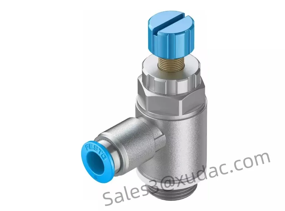 100% New and Original Air connector GRLA-3/8-QS-8-RS-D in stock