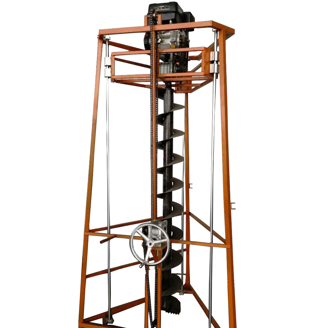 2500mm drilling depth machine tripod post hole digger for sale