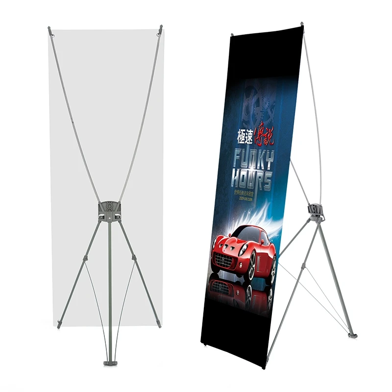 
X Stand 80x180 easy Labao exhibition stand expansion folding poster hanging bracket display board billboard 