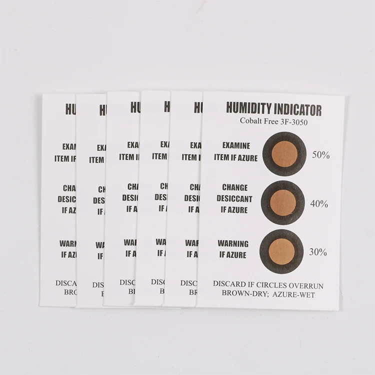 
New Design Hot Sale Customized Cobalt Free Humidity Indicat For Electronic Component 