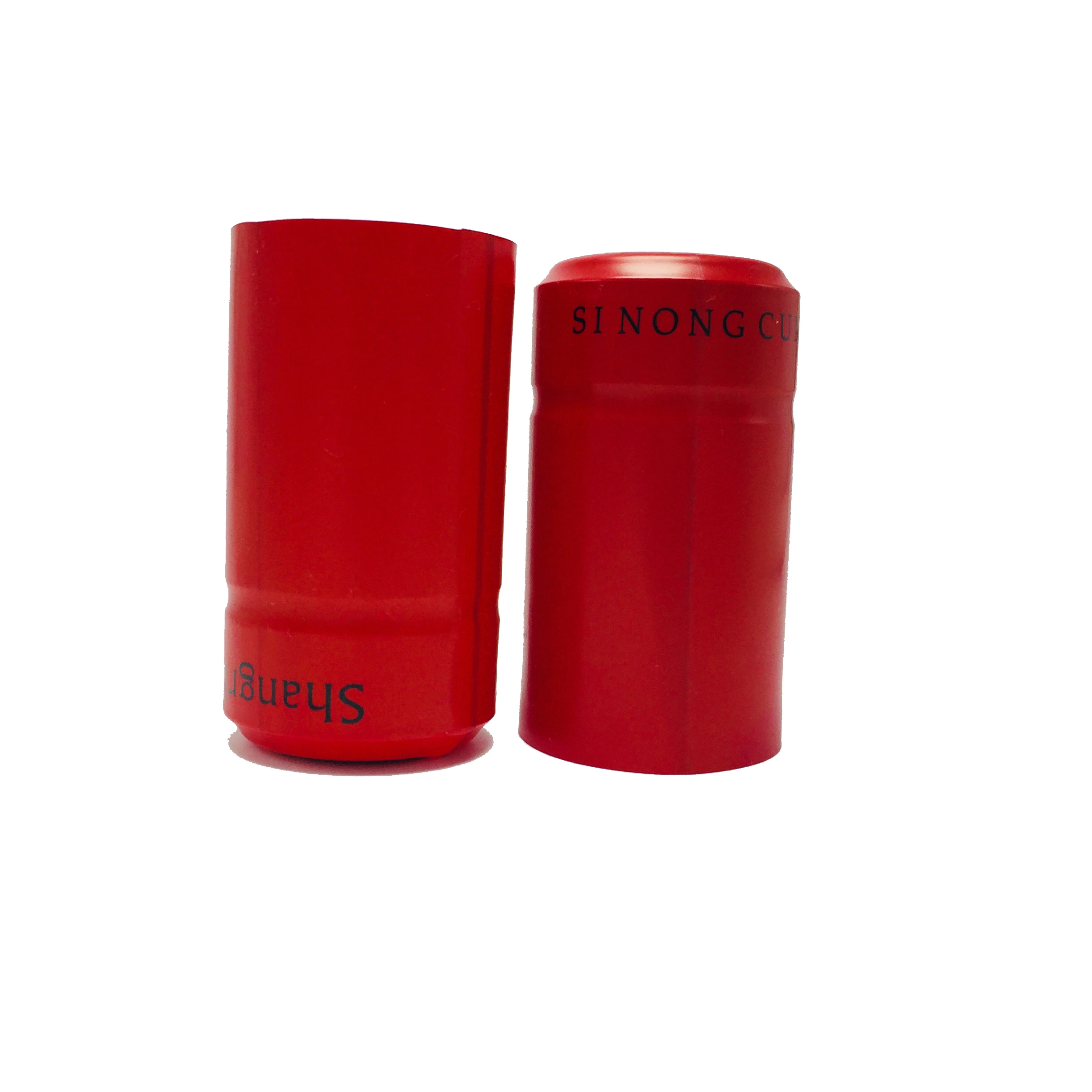 Custom Wine Bottle Shrink Caps 30mm Pvc Heat Shrink Cap Wine Capsule