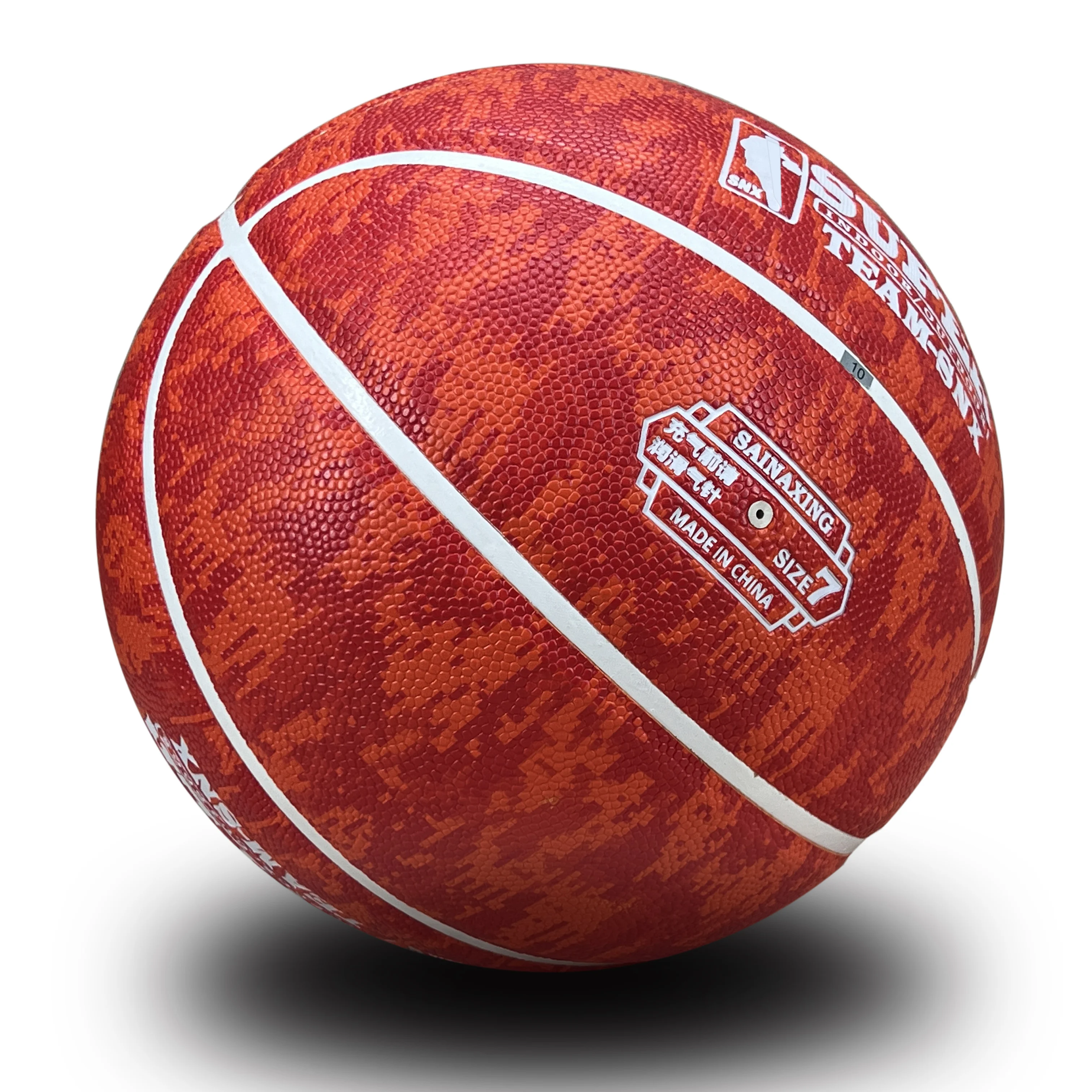 Factory discount price size 7 custom design high quality high performance training game PU leather basketball