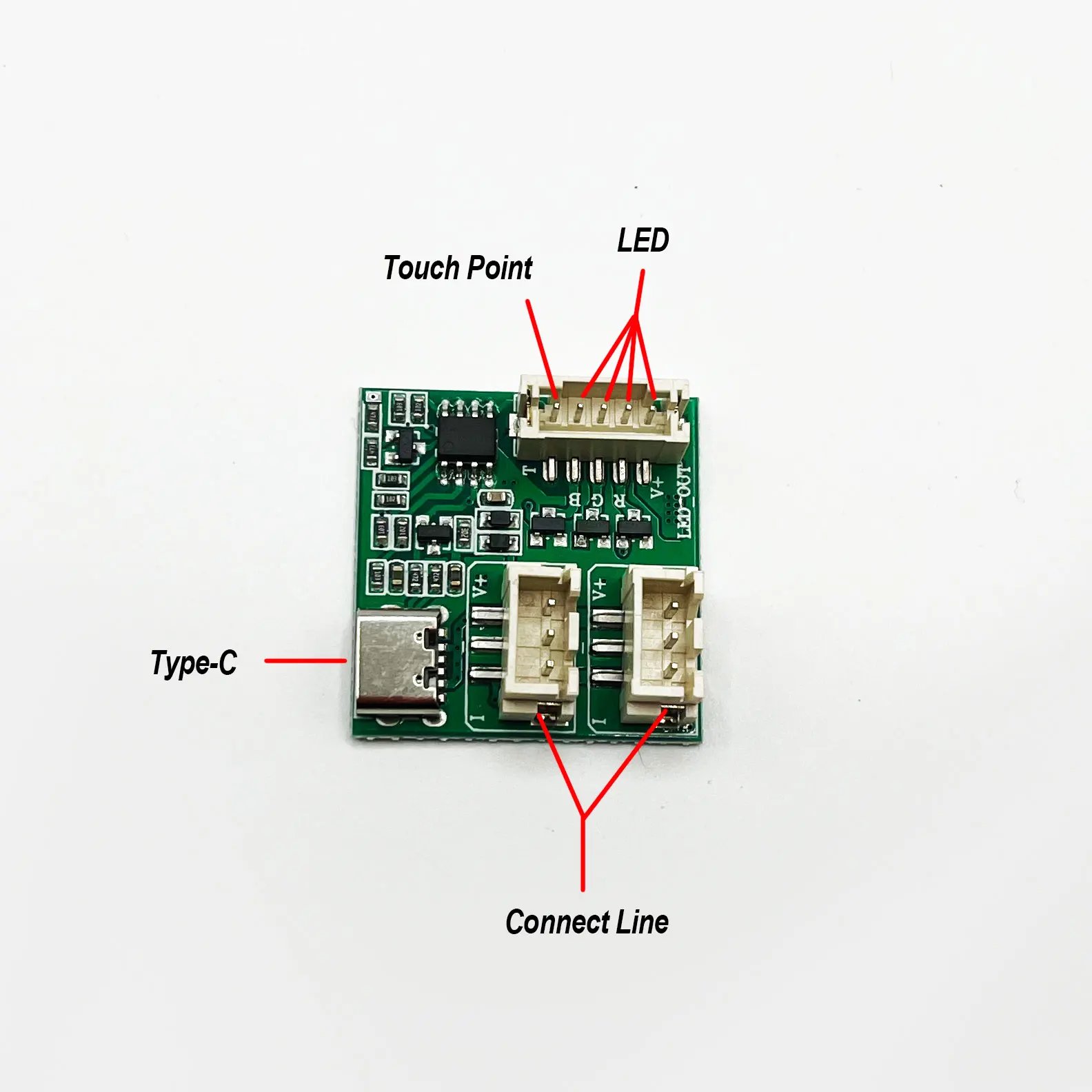 Led Sensor River Touch Light Table Module Board Controller Monochrome Technology  Sensitiva Circuit Board With PC BA Program