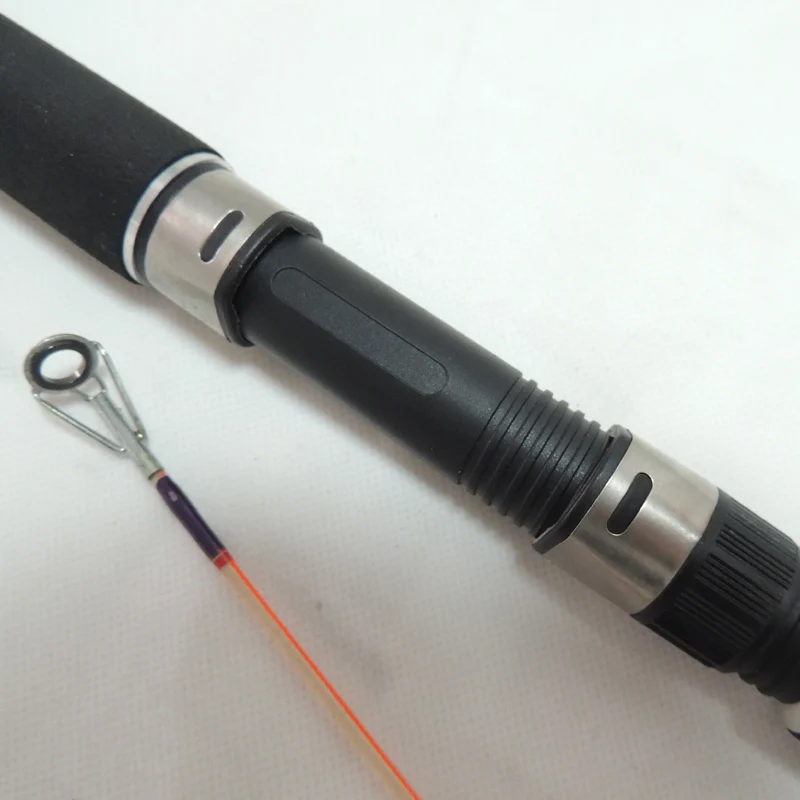 wholesale factory supply cheap solid glass fiber fishing rods 2 section solid fiberglass OEM made in Weihai