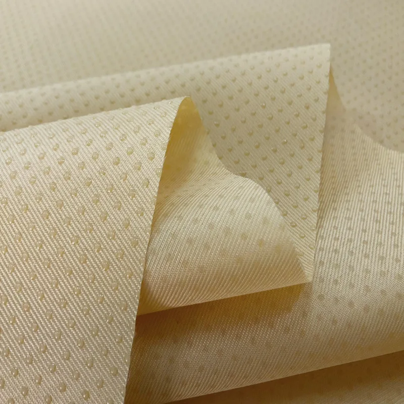Non Slip Gripping Material Rubber Dotted Anti Skid Coating Mat Sewing Cloth Anti Slip Fabric