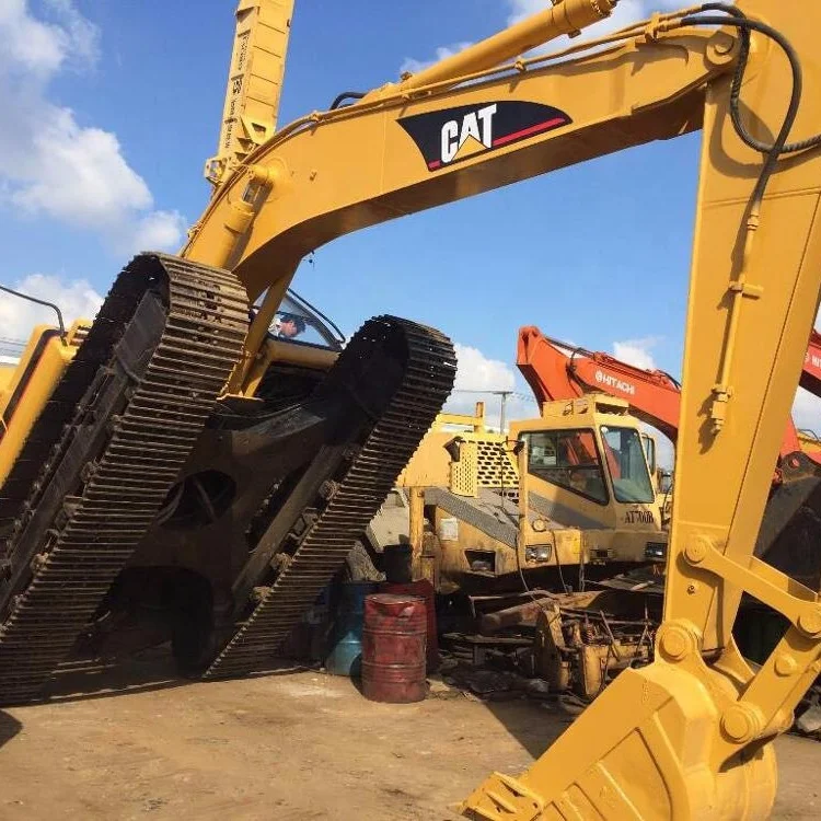 Original Brand Used Cat 320B Crawler Excavator Machine For Sale