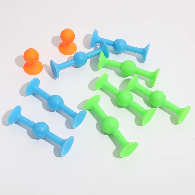 New Silicone Multi-colored Game Pop Silicone Sucker Darts Pop Throwing Darts Football Shape Sticky Suction Cup Toy Mini Darts