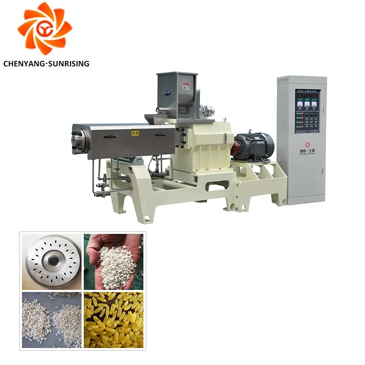 2024 Hot Selling  FRK Nutritional Rice Processing Line Artificial Rice Making Machine Extruder