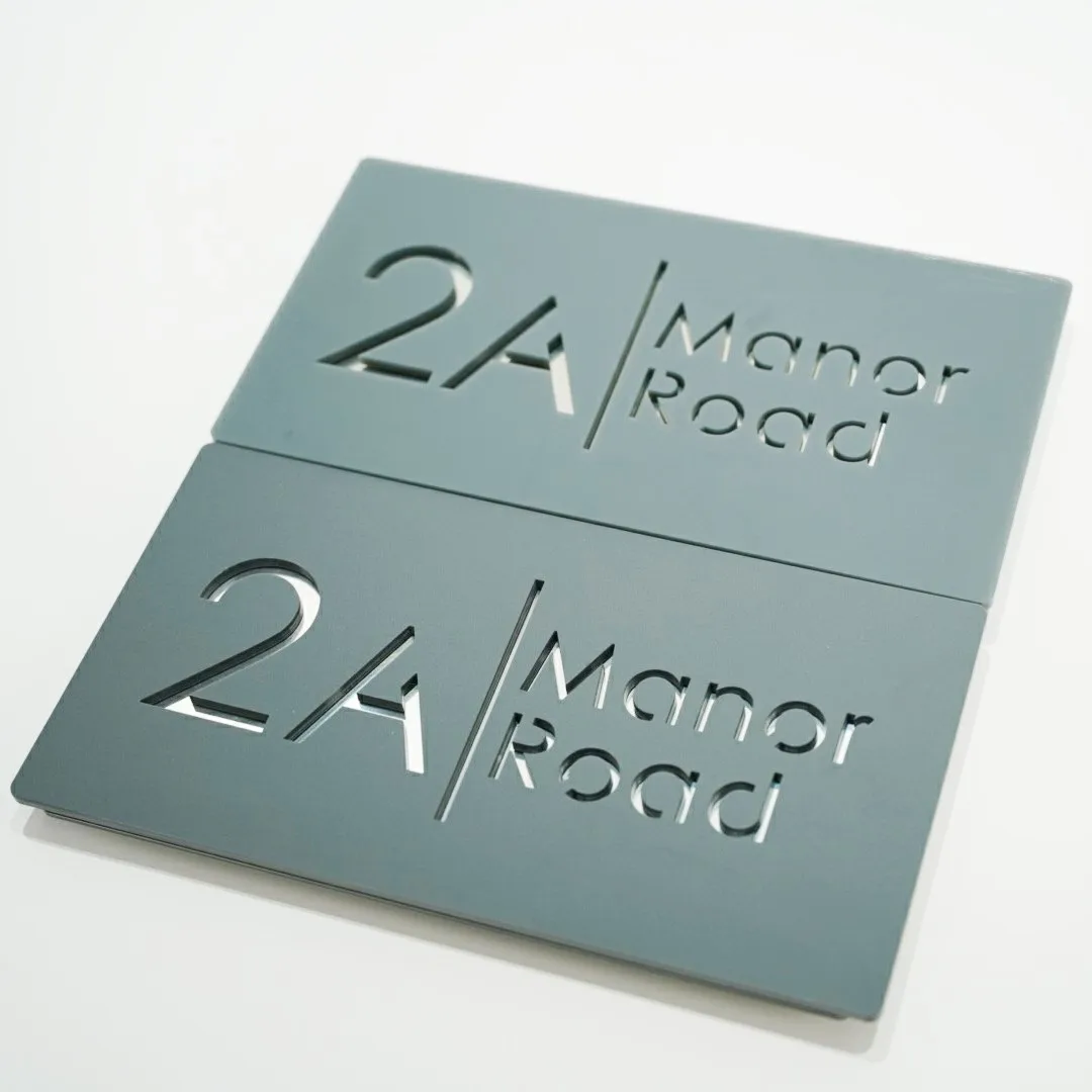 Серебряное зеркало, акриловая табличка с цифрами для дома, табличка с цифрами для дома