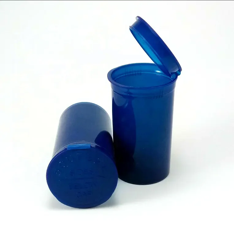 6d 13d 16d 19d 30d 60d Colorful Pop Top Plastic Bottles Vial Medical Her Pill Plastic Vials,Reversible Vials,Pop Top Vials