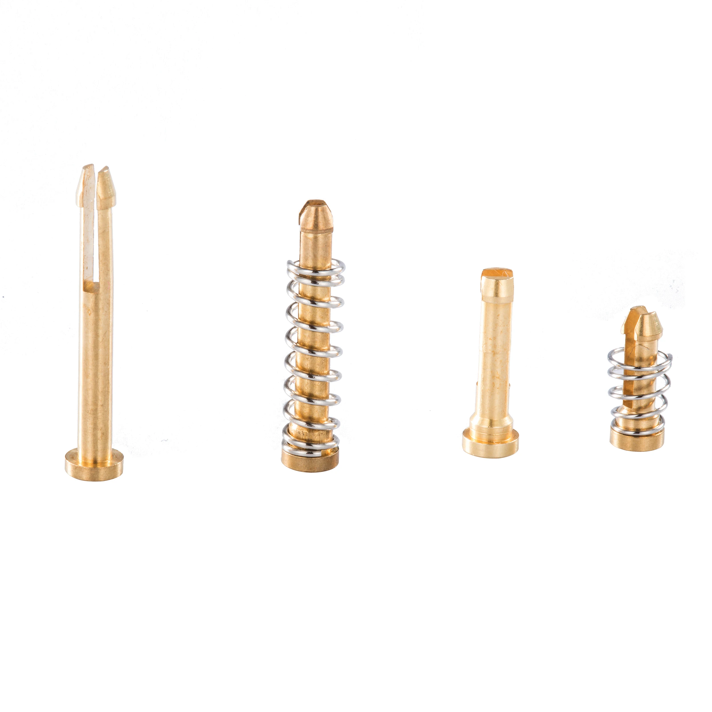 ground brass screw spring loaded for heatsink
