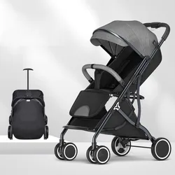 Multi-Function Lightweight Child Baby Pram 3 In 1 Wholesale Foldinsg Toddler Baby Stroller Buggy Baby Carriage