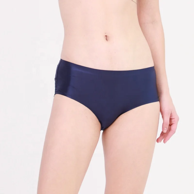 Роскошное кружевное пикантное женское нижнее белье из легкой кружевной ткани, бесшовное нижнее белье из вискозы, трусы