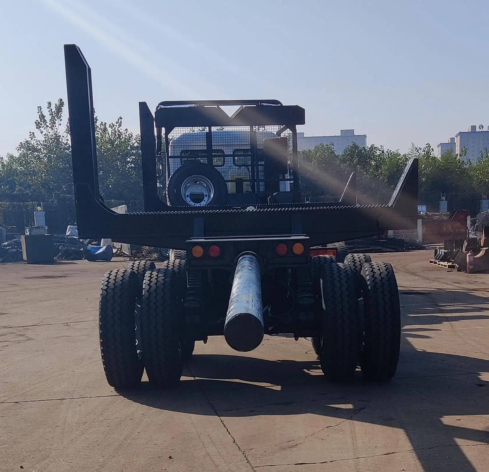 Hot Sale New 4 Axel 6x6 Shacman Transport Timber Logging Truck For Sale