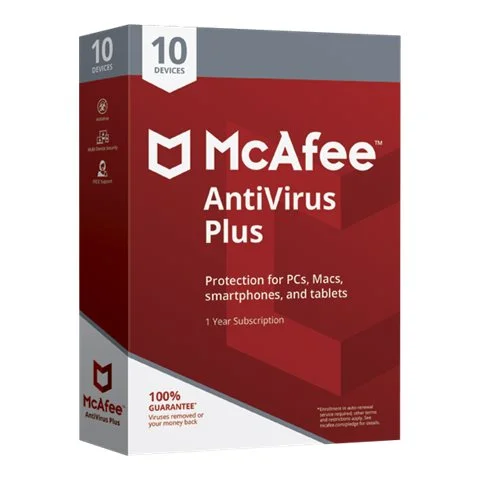 McAFee Антивирус отправляется онлайн по электронной почте активация одного устройства в год для ПК
