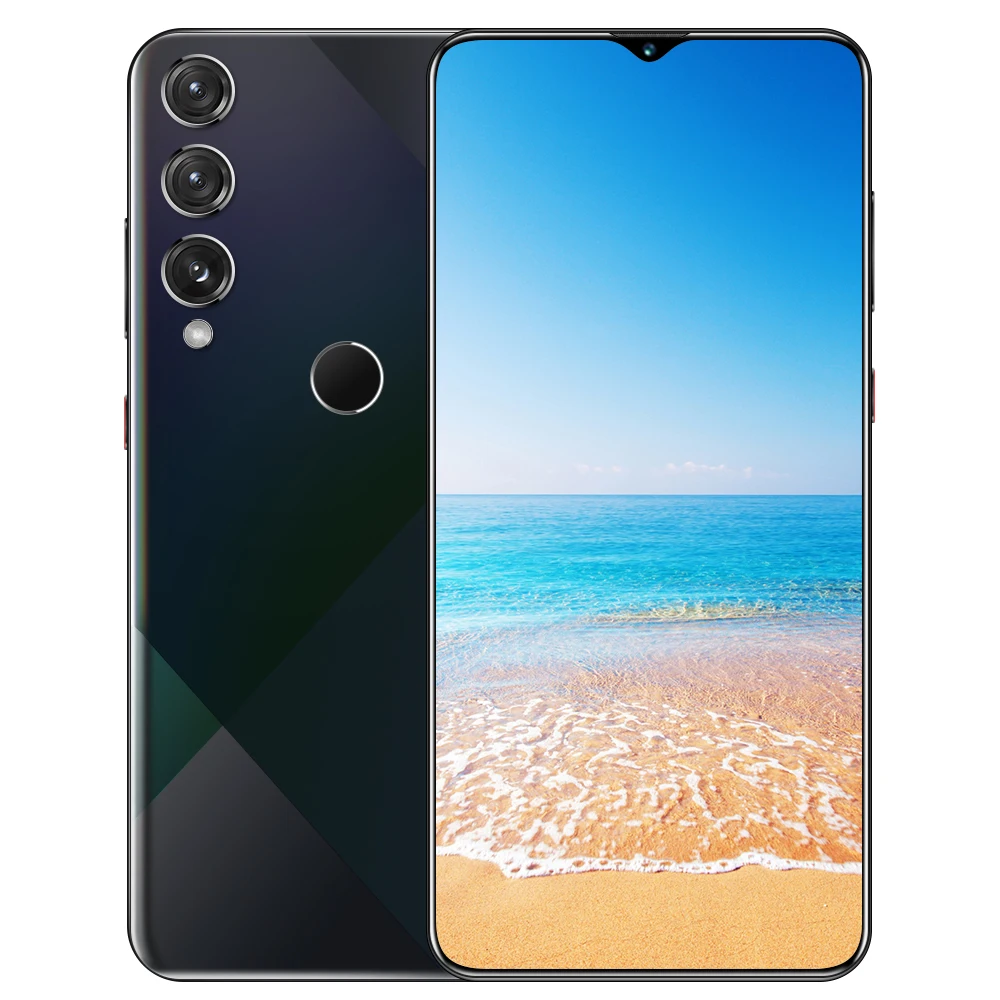 2021 Новый дешевый M9plus мобильный телефон 6,7-дюймовый 8G + 256G высокой четкости большой экран Android смартфон