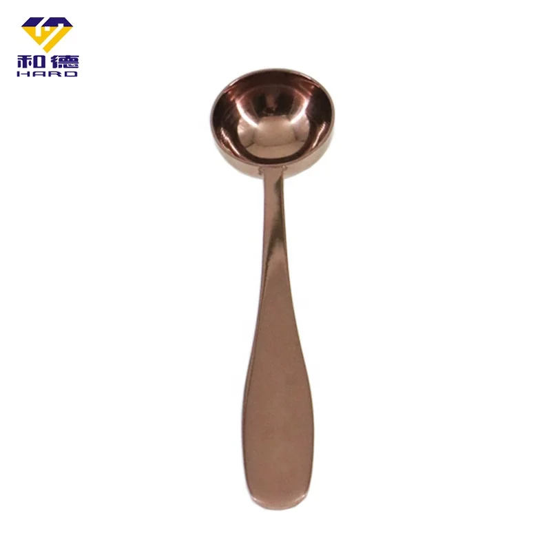 Ложка для чая медного цвета 7 5 мл мерная ложка из нержавеющей стали 18/8 металлическая кофе маття листового