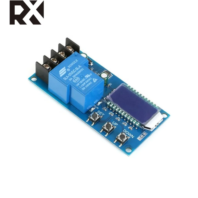 RX DC 6-60v 30A Storage battery Charging Control Module Protection Board Charger Time Switch LCD Display XY-L30A