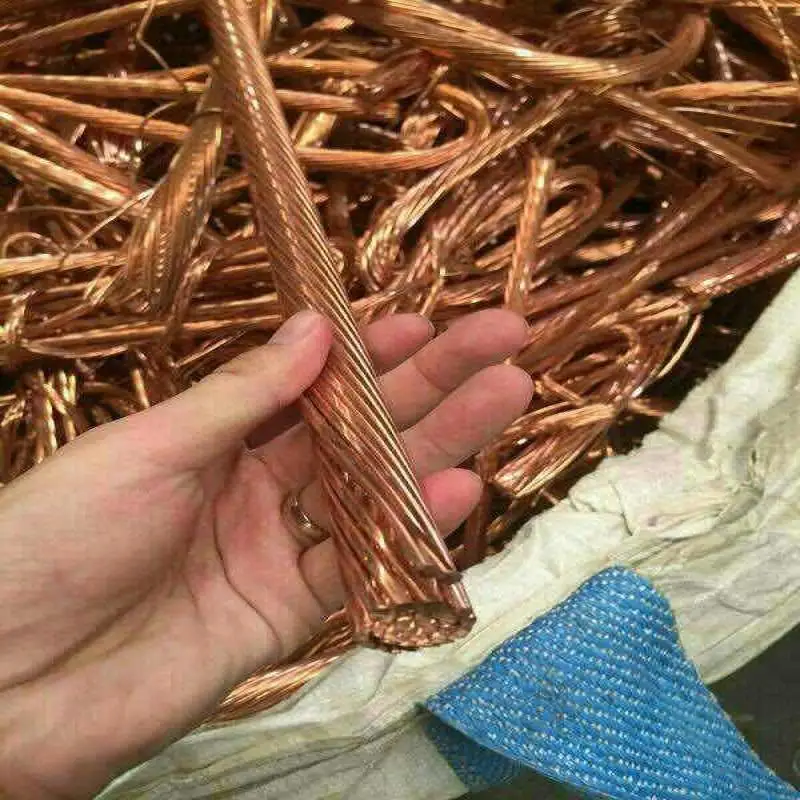 Cooper Wire Scrap Factory Stock Red Copper Wire Scrap 99.9% Purity Bulk Electric Wire 99%/metal Scrap