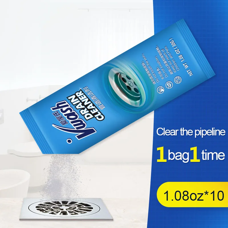 
Hot sale Drain opener cleaner Powder for home pipe 