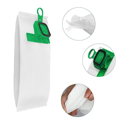 6 (PK) Нетканый фильтр пылесоса запасные части Аксессуары тканевый пылесборник фильтр пылесборник Vorwerk Kobold VK140 VK150